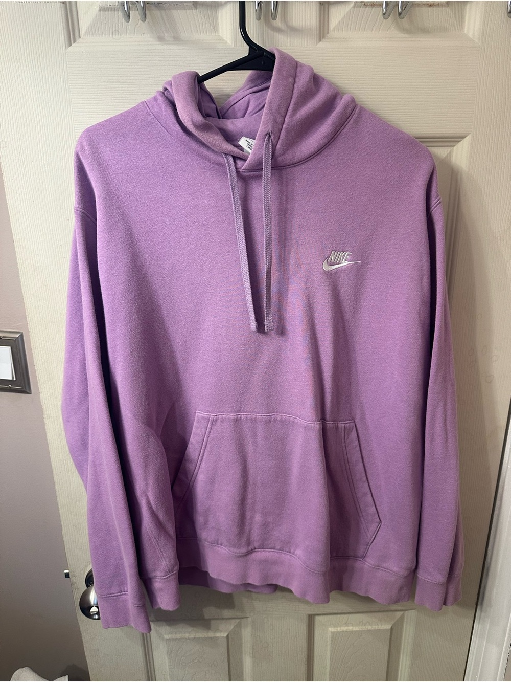 Nike Men’s Lavender Crewneck Hoodie Pullover